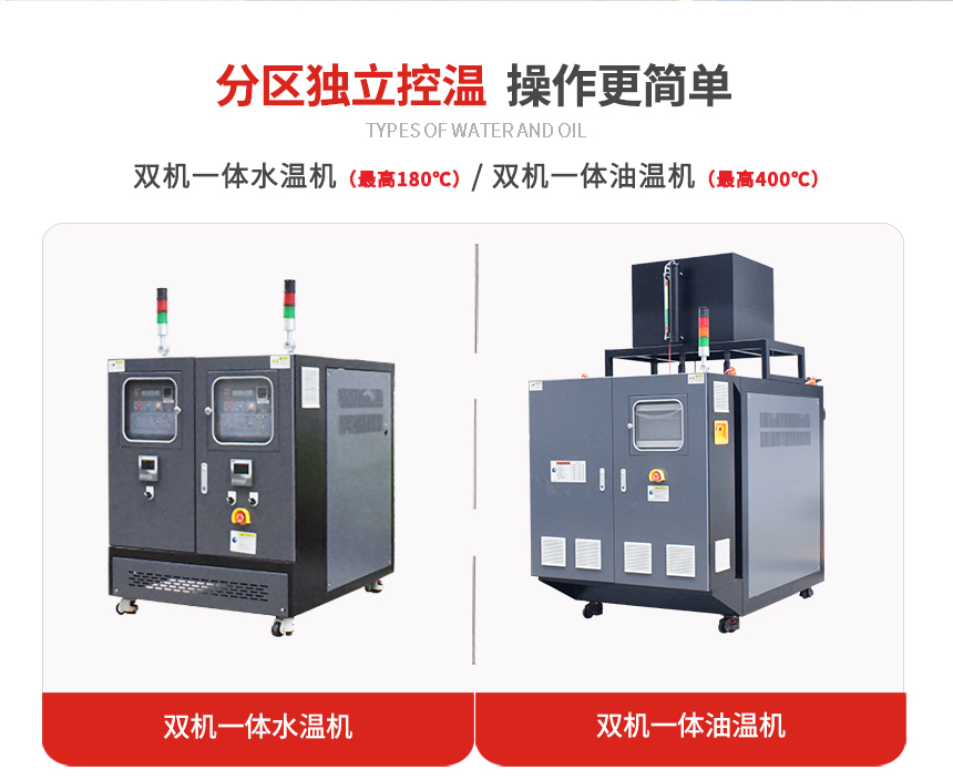 雙機一體模溫機規格 雙機一體模溫機規格